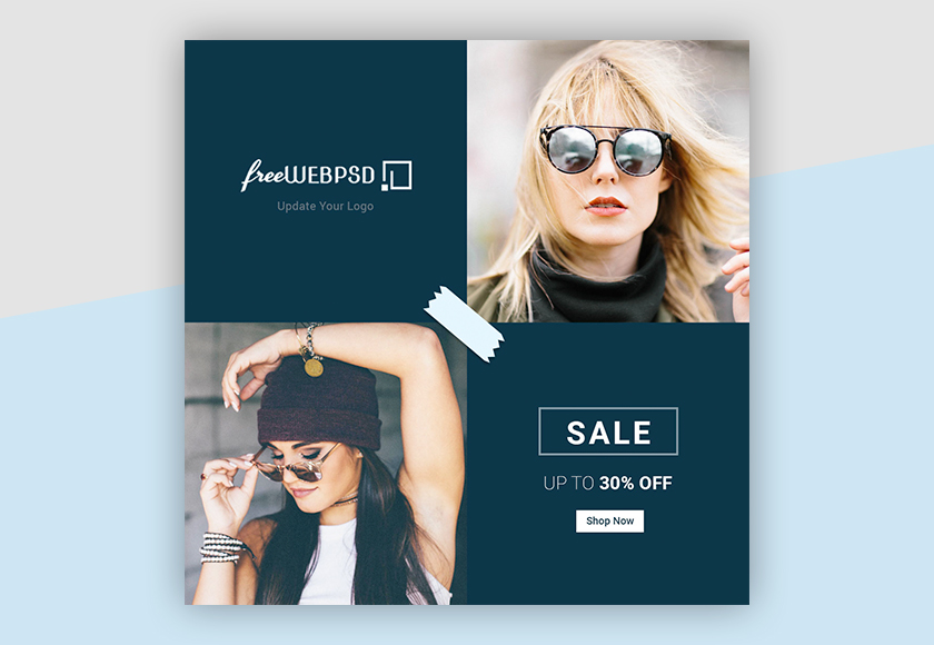 Instagram fashion banner free download