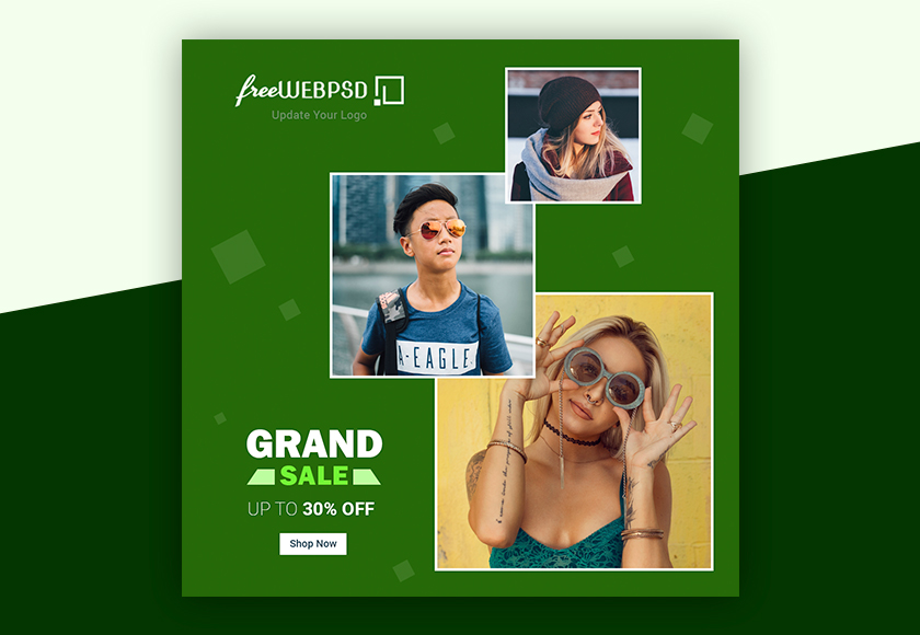 Instagram social media banner free download