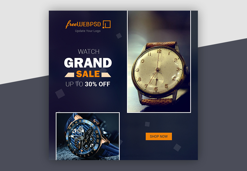 Instagram social media banner free download