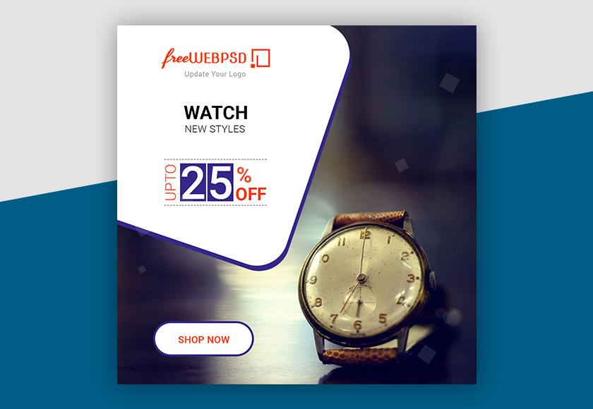 Instagram social media banner free download