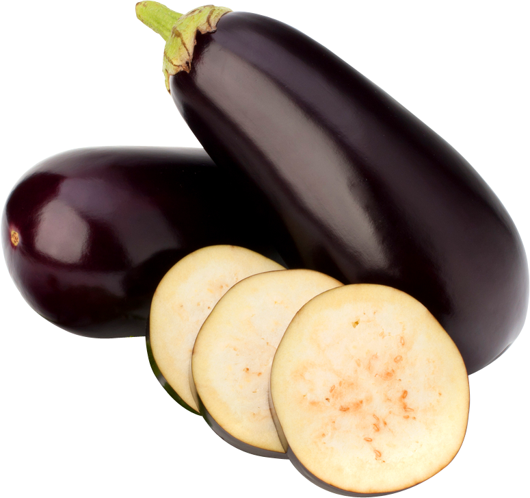 eggplant slice transparent png