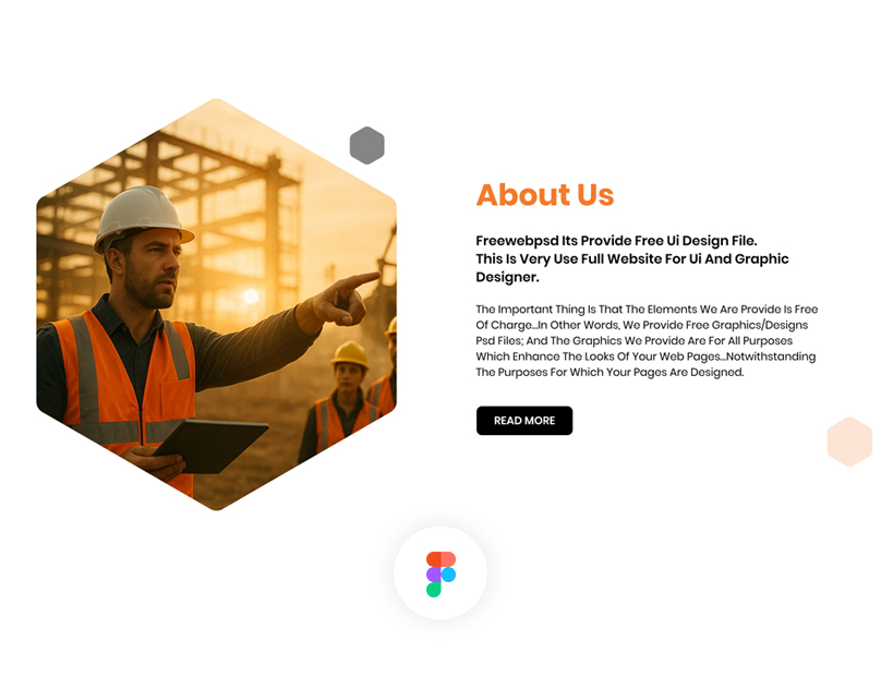 figma about us page design clean & modern ui design free download file.