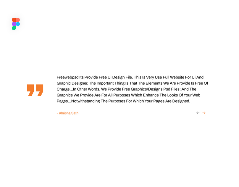 Testimonials ui template